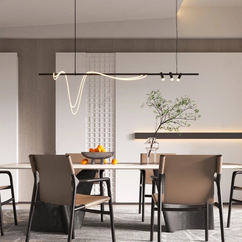 Tracer dining chandelier