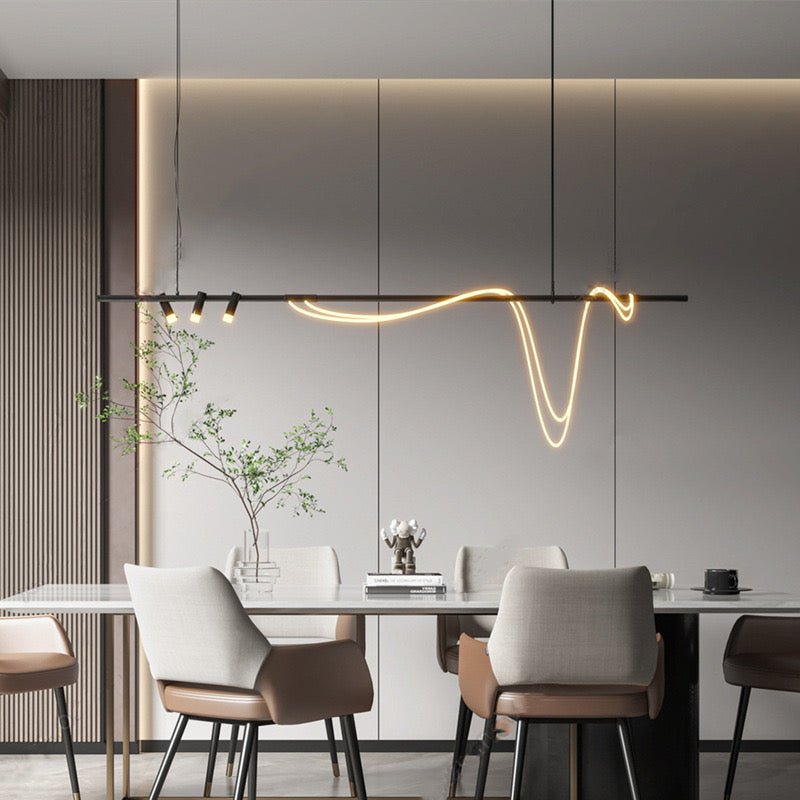 Tracer dining chandelier