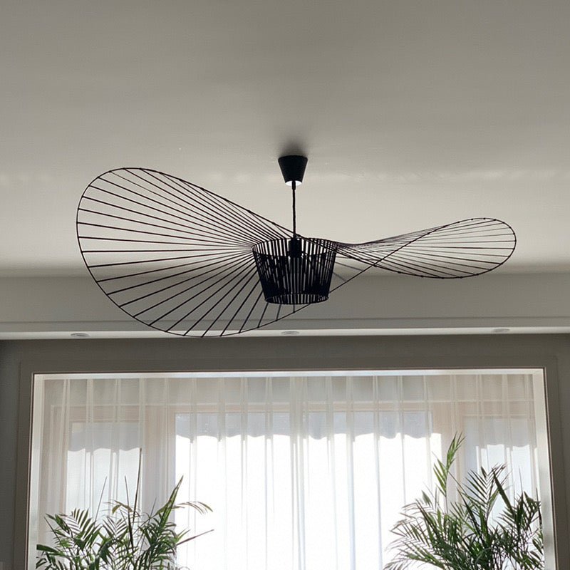 Vartue umbrella shape modern black ceiling light