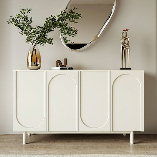 White Arch Sideboard Buffet - SHAGHAF HOME