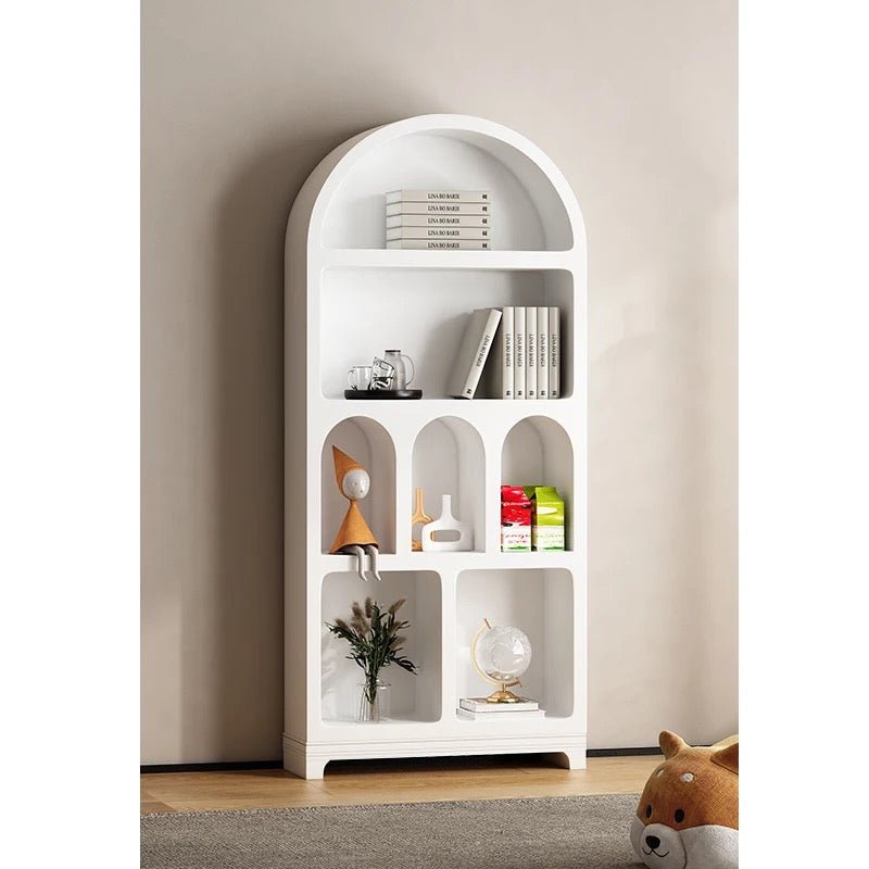 Wooden white Arch display stand