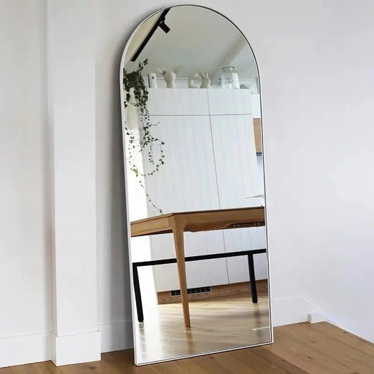 X Large silver frame Mirror 180x70 CM